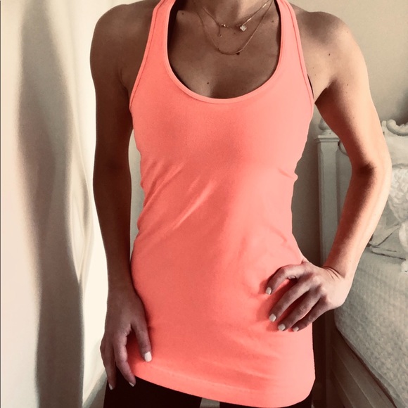 Lululemon Racerback Tank - Orange - Picture 5 of 6